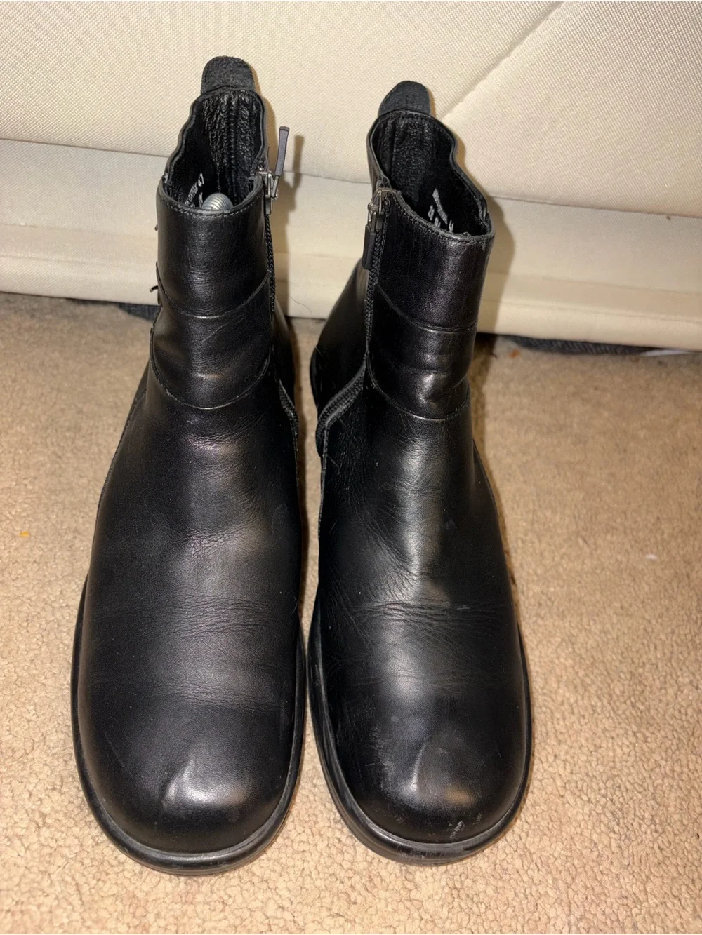 Women’s Black Dansko Bibi moto-style ankle boots Sz 41 (10.5-11)